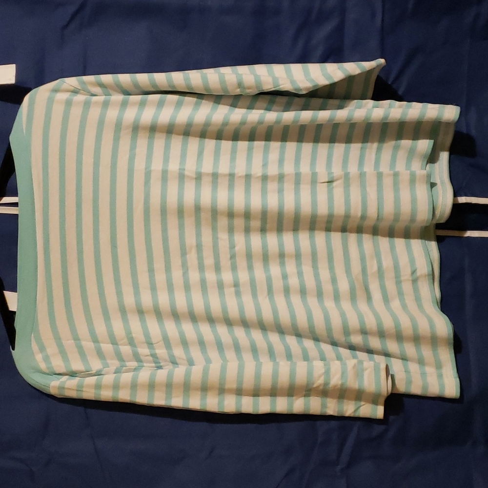 Pendleton boat neck 3/4 sleeve shirt